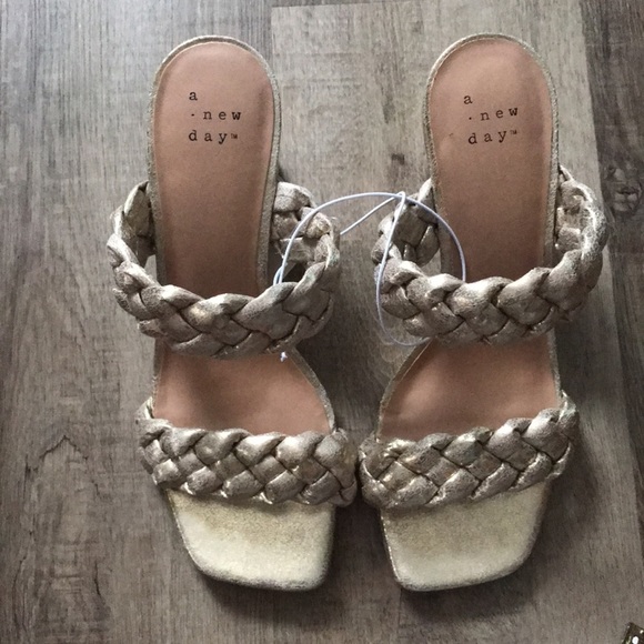 a new day Shoes - A new day Womens chunky basil mule heels